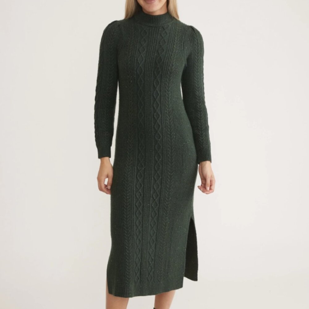 Olina Sweater Maxi Dress